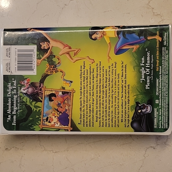 Walt Disney's The Jungle Book 2 VHS Tape - Picture 2 of 6